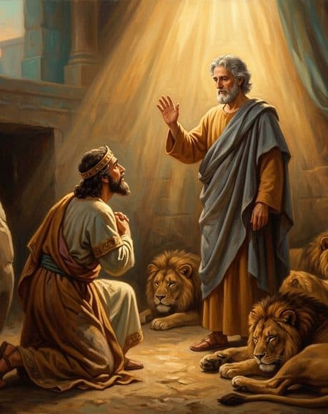 Daniel in the Lions' Den, Daniel 6