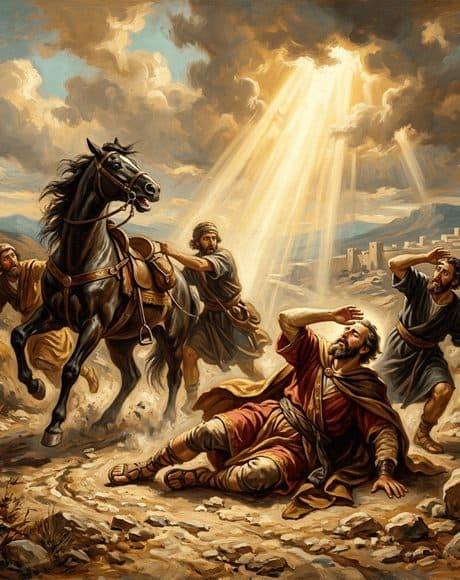 Paul's Conversion, Acts 9:1-19